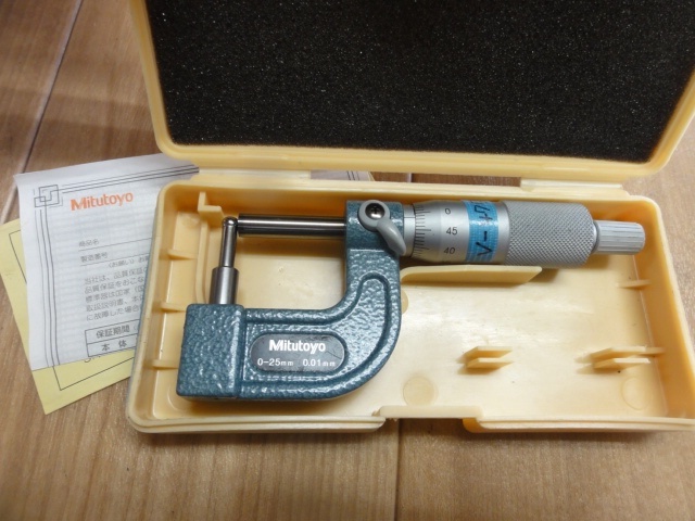 ミツトヨ BMB3-25 マイクロメーター（外側） の画像 1枚目