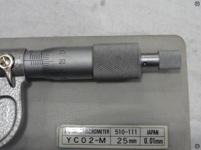 日本測定 NSK YC02-M マイクロメーター（外側） の画像 2枚目