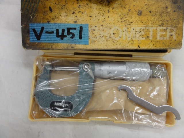 Mitutoyo BMS-25 Micrometer (Outer) Image 1