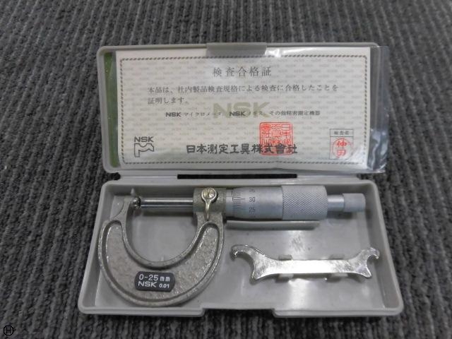 日本測定 NSK YD01-M Micrometer (Outer) Image 1