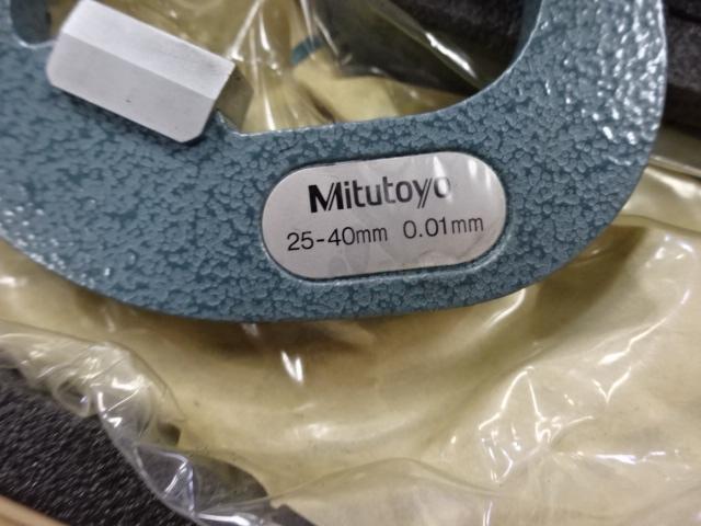 ミツトヨ VM3-40 マイクロメーター（外側） の画像 5枚目