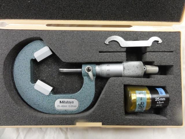Mitutoyo VM3-40 Micrometer (Outer) Image 1