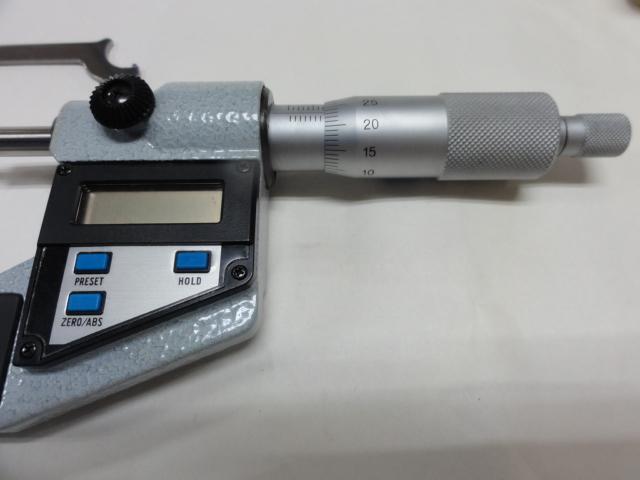 ミツトヨ SPM-25DM マイクロメーター（外側） の画像 5枚目