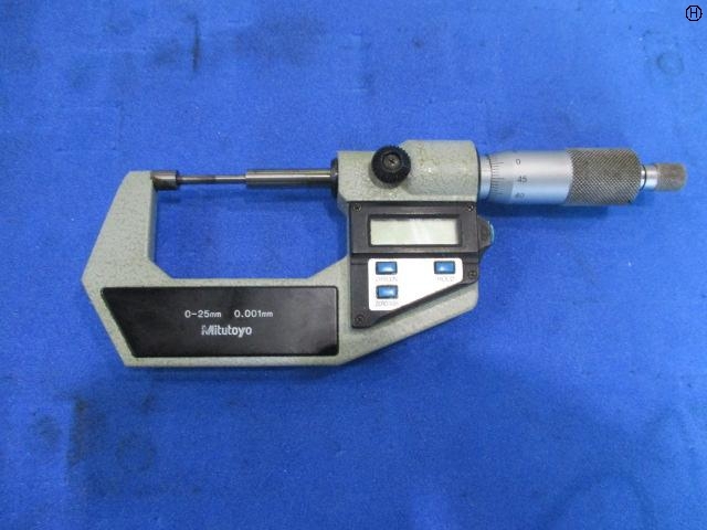 ミツトヨ SPM-25DM マイクロメーター（外側） の画像 2枚目