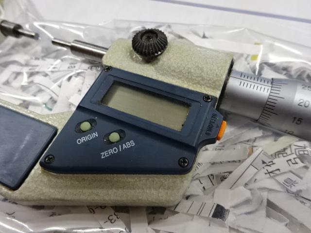 ミツトヨ SPM-25MJ マイクロメーター（外側） の画像 8枚目