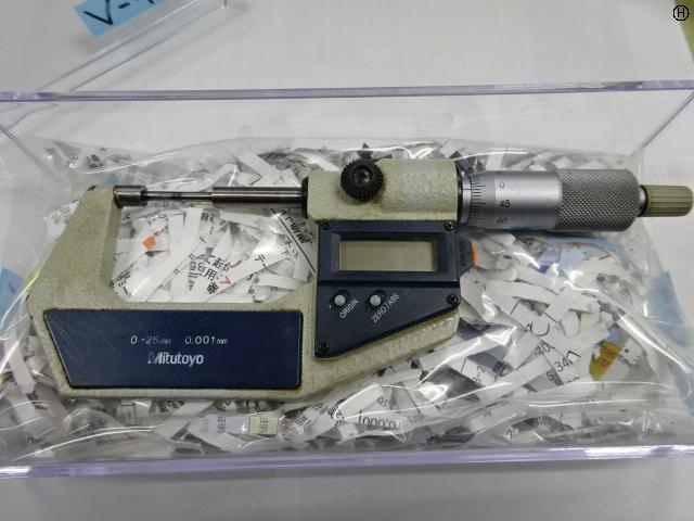 ミツトヨ SPM-25MJ マイクロメーター（外側） の画像 2枚目