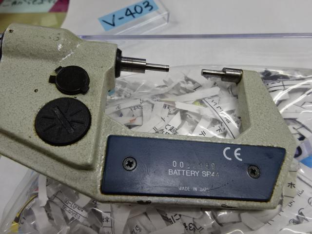 ミツトヨ SPM-25MJ マイクロメーター（外側） の画像 6枚目