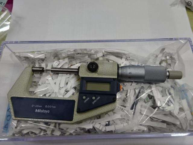 ミツトヨ SPM-25MJ マイクロメーター（外側） の画像 2枚目