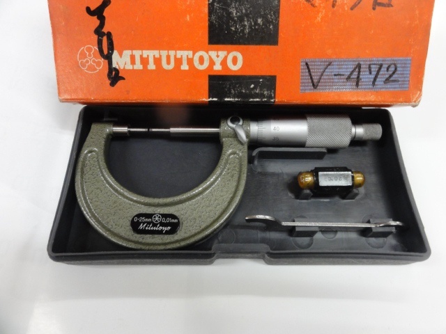 ミツトヨ SPM-25 マイクロメーター（外側） の画像 1枚目