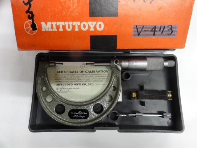 ミツトヨ SPM-50W マイクロメーター（外側） の画像 1枚目