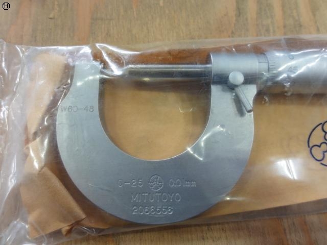 ミツトヨ TMS-25 マイクロメーター（外側） の画像 3枚目