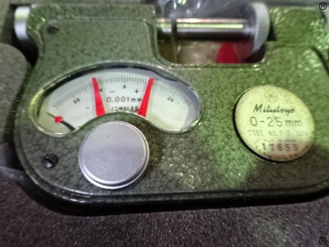ミツトヨ IDM-25 マイクロメーター（外側） の画像 2枚目