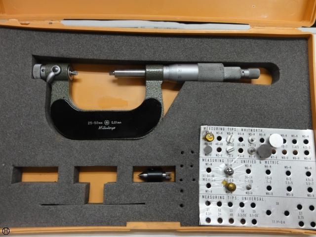 ミツトヨ MCN-50 マイクロメーター（外側） の画像 1枚目