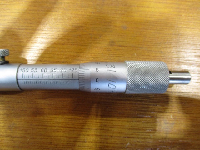 ミツトヨ IM-175W マイクロメーター（内側） の画像 3枚目