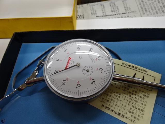 尾崎製作所 PEACOCK 207F-PL Dial Indicator Image 1