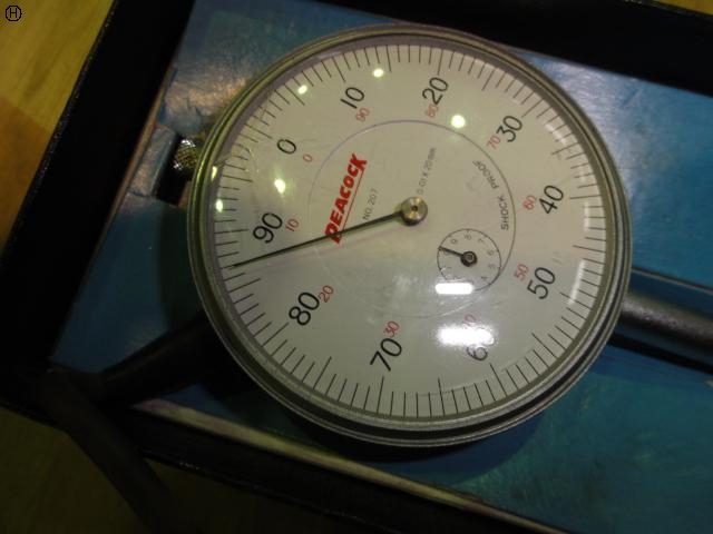 尾崎製作所 PEACOCK 9E08-D1 Dial Indicator Image 3