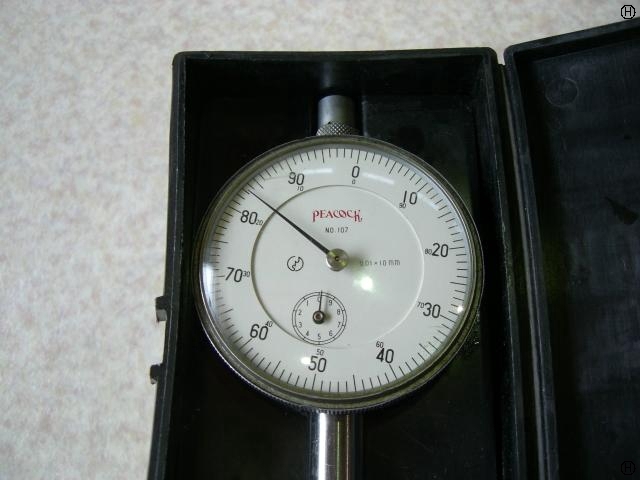 尾崎製作所 PEACOCK No.107 Dial Indicator Image 2