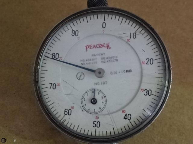 尾崎製作所 PEACOCK No.107 Dial Indicator Image 4