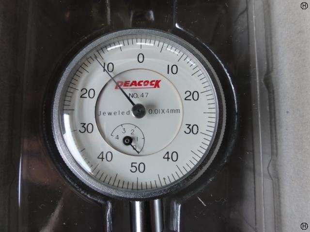 尾崎製作所 PEACOCK No.47 Dial Indicator Image 2