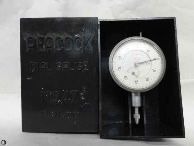 尾崎製作所 PEACOCK No.47 Dial Indicator Image 1