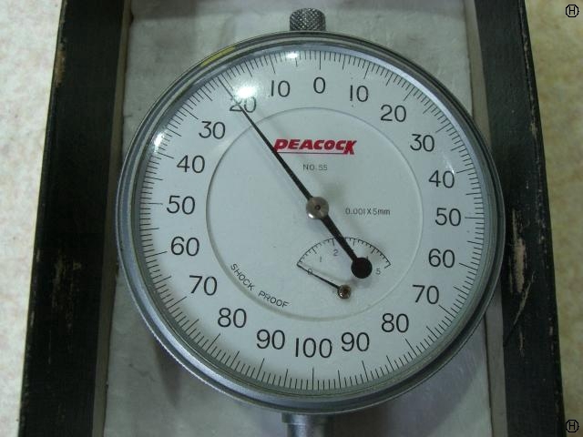尾崎製作所 PEACOCK No.55 Dial Indicator Image 2