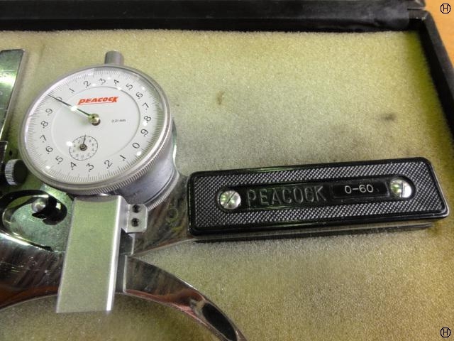尾崎製作所 PEACOCK L0-7 ダイヤル・インジケーター の画像 2枚目