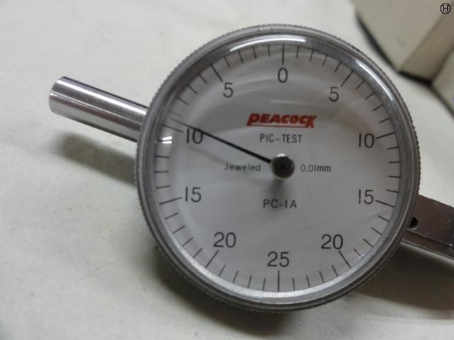 尾崎製作所 PEACOCK PC-1A Dial Indicator Image 2