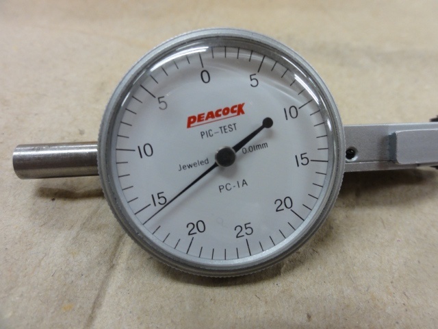 尾崎製作所 PEACOCK PC-1A Dial Indicator Image 2