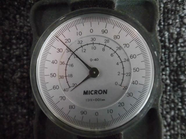 MICRON M-40 ダイヤル・インジケーター の画像 2枚目
