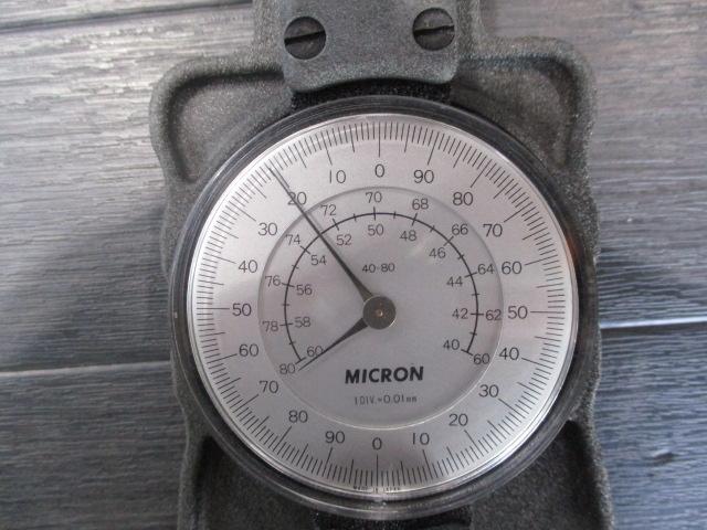 MICRON M-80 ダイヤル・インジケーター の画像 3枚目