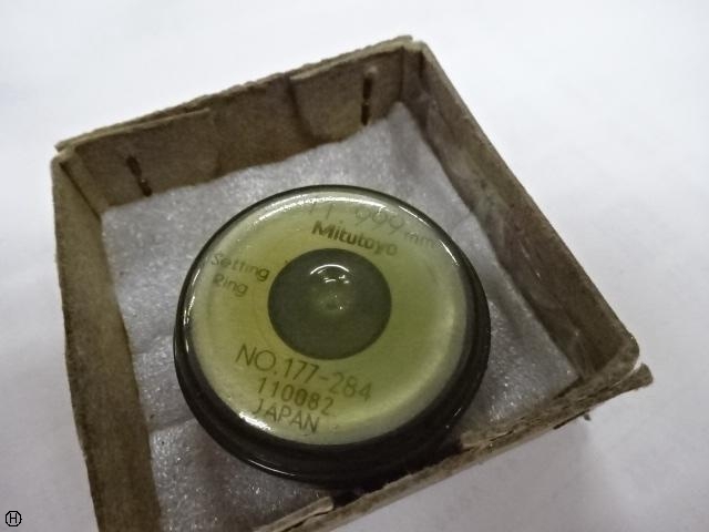 ミツトヨ 11.999 リング の画像 1枚目
