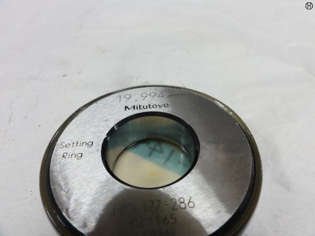 ミツトヨ 19.994 リング の画像 2枚目