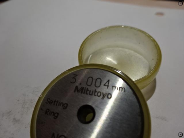 ミツトヨ 3.004 リング の画像 2枚目
