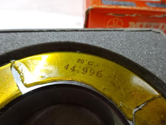 ミツトヨ 44.996 リング の画像 2枚目