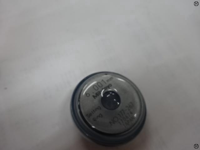 ミツトヨ 6.001 リング の画像 2枚目