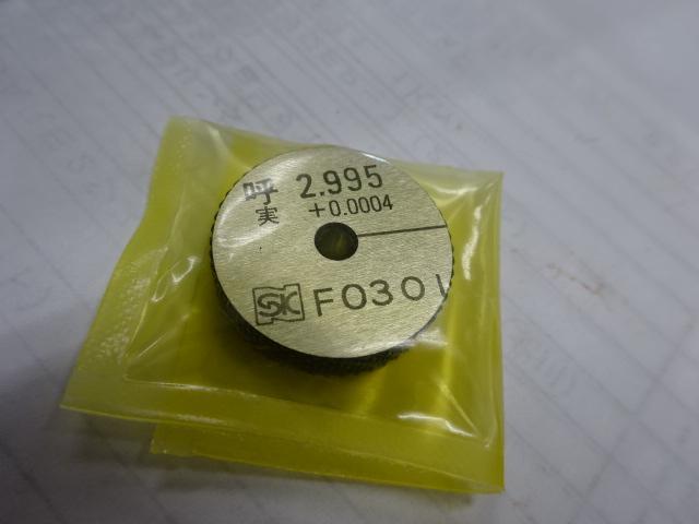 新潟精機 SK 2.995 リング の画像 1枚目