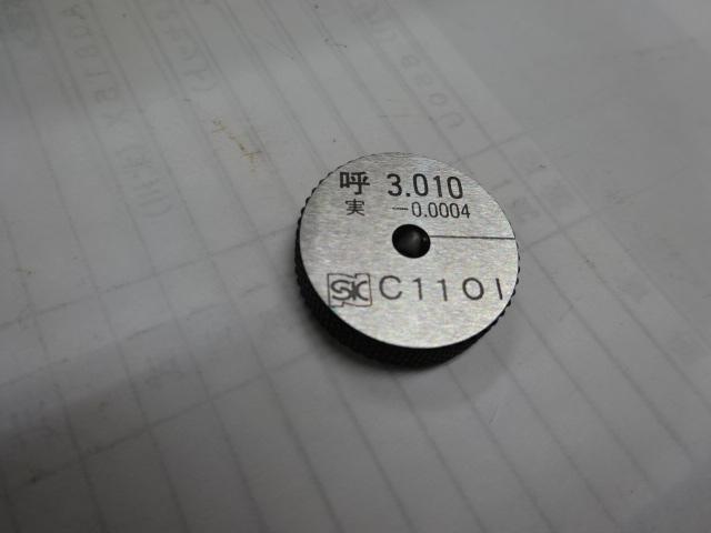 新潟精機 SK 3.01 リング の画像 1枚目
