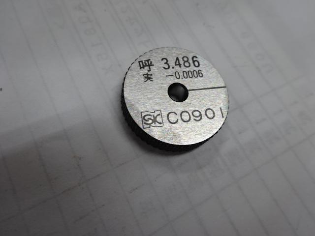 新潟精機 SK 3.486 リング の画像 1枚目
