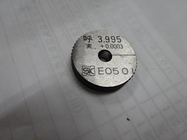 新潟精機 SK 3.995 リング の画像 1枚目