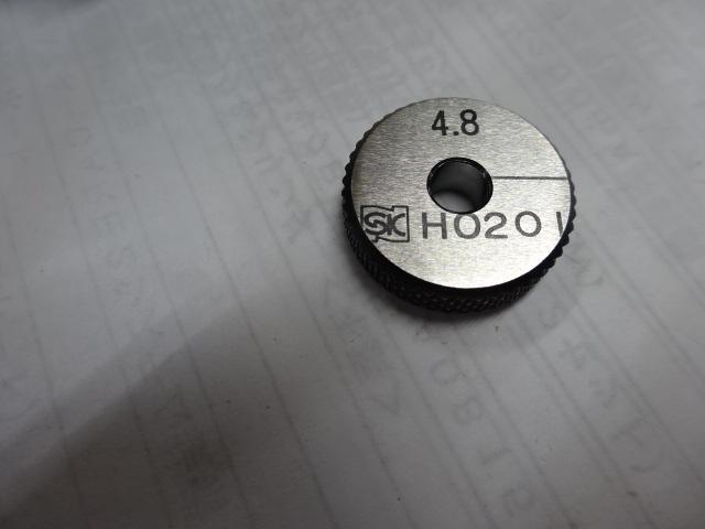 新潟精機 SK 4.8 リング の画像 1枚目