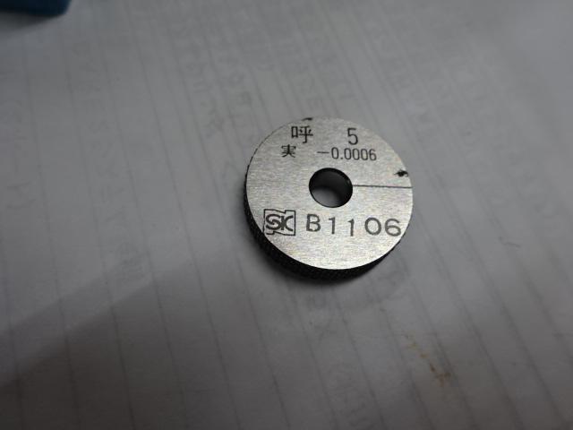 新潟精機 SK 5 リング の画像 1枚目