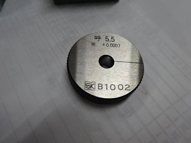 新潟精機 SK 5.5 リング の画像 1枚目