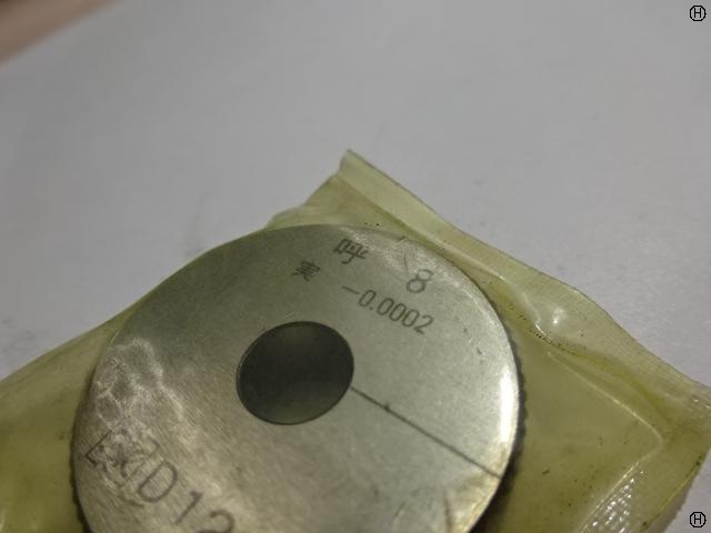 新潟精機 SK 8 リング の画像 2枚目