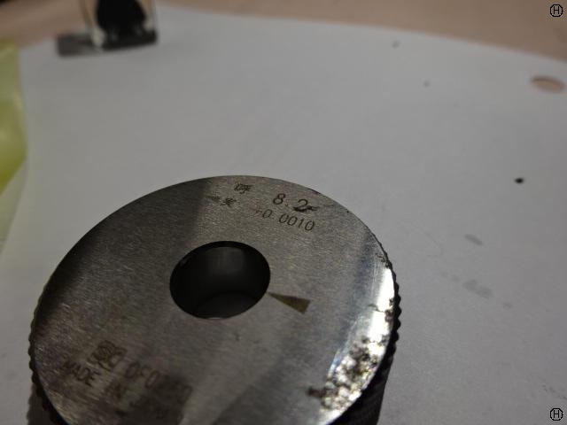新潟精機 SK 8.2 リング の画像 2枚目