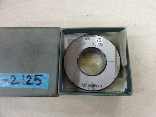 新潟精機 SK 25 リング の画像 1枚目