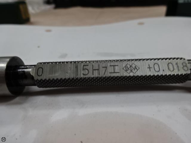 永井ゲージ DIA 15H7 ねじ・栓 の画像 4枚目