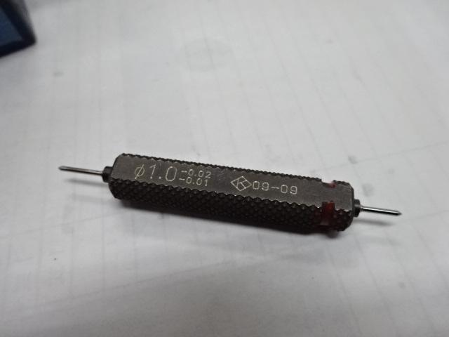 駒谷ゲージ 1.0 -0.02 -0.01 ねじ・栓 の画像 1枚目
