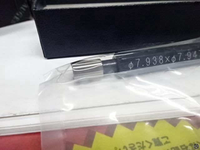 駒谷ゲージ φ7.938*φ7.947 ねじ・栓 の画像 2枚目