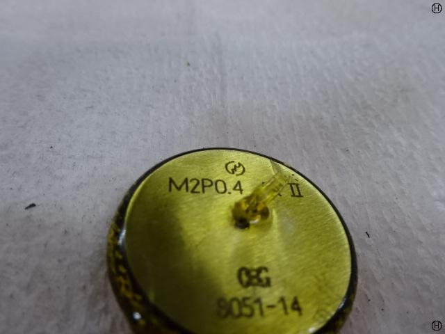OSG M2 P0.4 ねじ・栓 の画像 2枚目