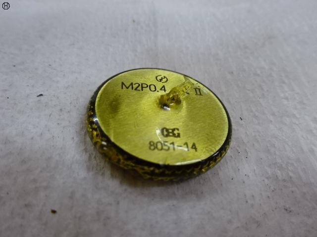 OSG M2 P0.4 ねじ・栓 の画像 3枚目
